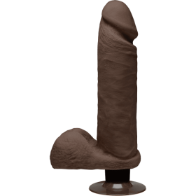 The D Perfect D Vibrating Dildo 8 Inch