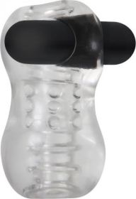The Crackle Rechargeable Compact Stroker Clear