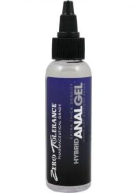 Zero Tolerance Hybrid Anal Gel Lubricant 2oz