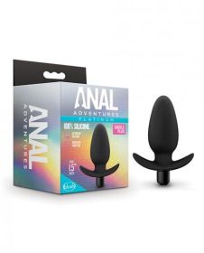 Blush Anal Adventures Platinum Silicone Saddle Plug`Black