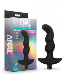 Blush Anal Adventures Platinum Silicone Vibrating Prostate Massager 03`Black