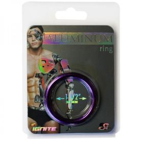 Aluminum Ring - Royal Purple 1.5"