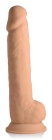 Curve Novelties Fleshstixxx 10" Dildo W/balls - Tan