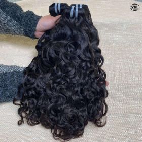 Single Donor Raw Indian Unprocessed Hair Vendors (Option: Water Wave-22Inches)